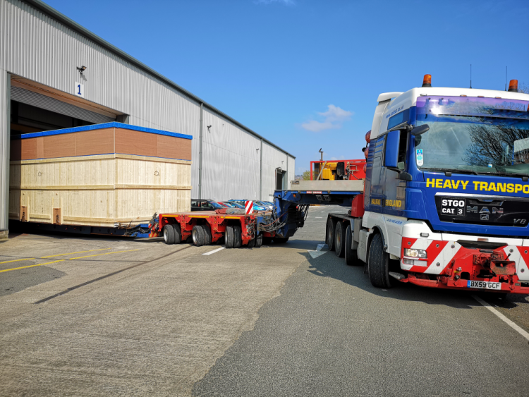 Stadium packs largest grinding machine int Europe