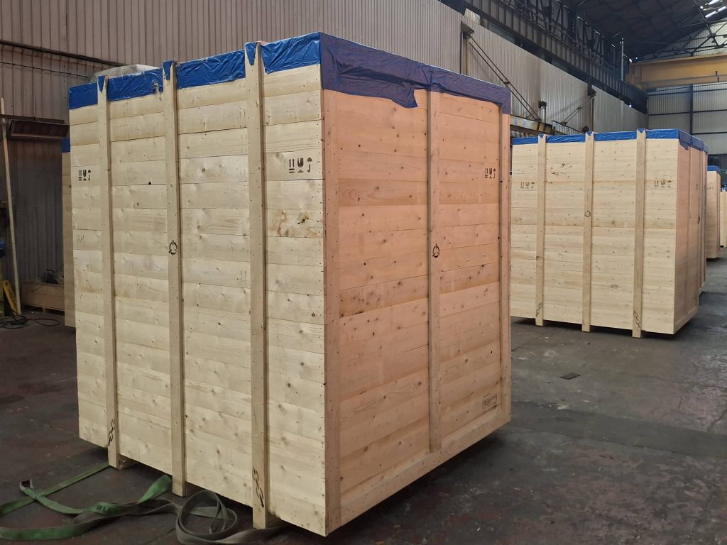 Manufacturing machine packaging
