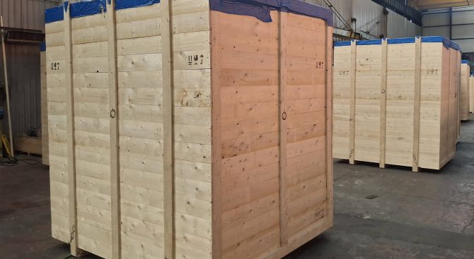Manufacturing machine packaging